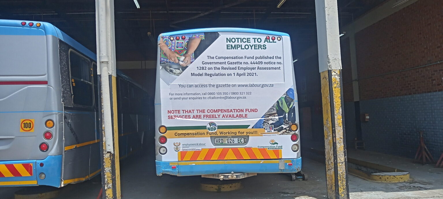 Branded company vehicle